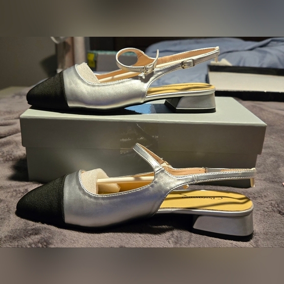 C. Paravano Women's Slingback Flats #647, 648, 649 - Picture 6 of 12